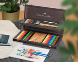 Faber-Castell Selezione Varzi 110084 Art & Graphic Compednium Estuche de madera 110084 - Selección Postales Varzi desde 1956