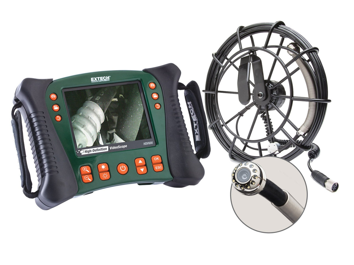 Extech HDV650-10G Juego de videoscopio para fontanería