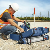 Bosch Professional Nivel láser giratorio sistema de 18V GRL 650 CHVG (láser verde, nivelación exterior, 1 batería 18 V 4,0 Ah + cargador, función aplicación, alcance: 650 m, en maletín de transporte)