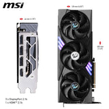 MSI GeForce RTX 5060 Ti 16G Gaming Trio OC - Tarjeta gráfica RTX 5060 Ti, GDDR7 de 16 GB (28 Gbps/128 bits), PCIe 5.0 - Tri FROZR 4 (3 Ventiladores STORMFORCE) - RGB - HDMI 2.1b, DisplayPort 2.1b