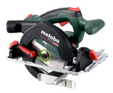 Metabo KS 18 LTX 57 BL 611857840 - Sierra circular con batería (sin batería, motor sin escobillas, freno de fuga, con MetaBox 340, velocidad de ralentí 5000 /min)