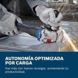 Bosch Professional 18V System amoladora angular a batería GWS 18V8 (diámetro del disco de 125 mm, incl. LBOXX)