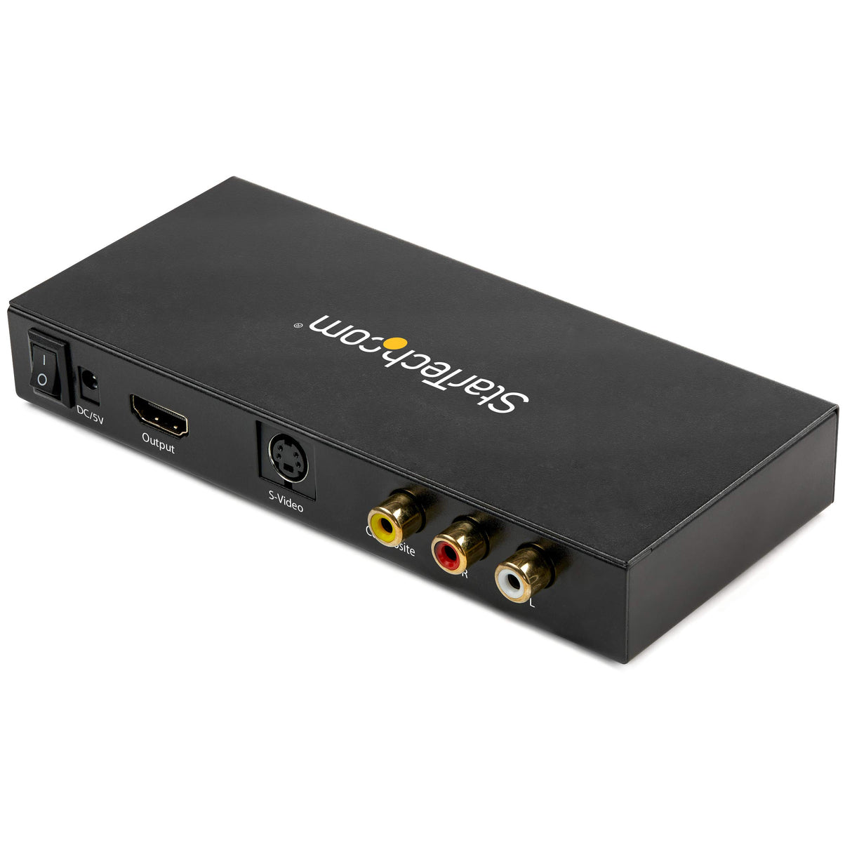 StarTech.com Conversor Adaptador de Vídeo Compuesto o S-Video a HDMI con Audio - 720p - NTSC y PAL - para Mac y Windows (VID2HDCON2)