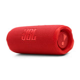 JBL Flip 7, Altavoz Bluetooth portátil inalámbrico Potente, 16h de batería, Resistente al Agua IP68, a Prueba de Polvo y caídas, Sonido Pro, AI Sound Boost, Compatible con Auracast, Rojo