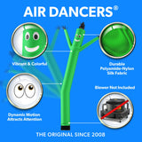 Torero Inflatables Air Dancer Tube Man Inflatable, Green, 20-Feet