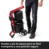 Einhell Compresor TE-AC 240/24 Silent (1500 W, máx. 10 bar, depósito 24 l, sin aceite, potencia de aspiración 240 l/min, compresor silencioso 70 dB, 2 manómetros, reductor de presión)