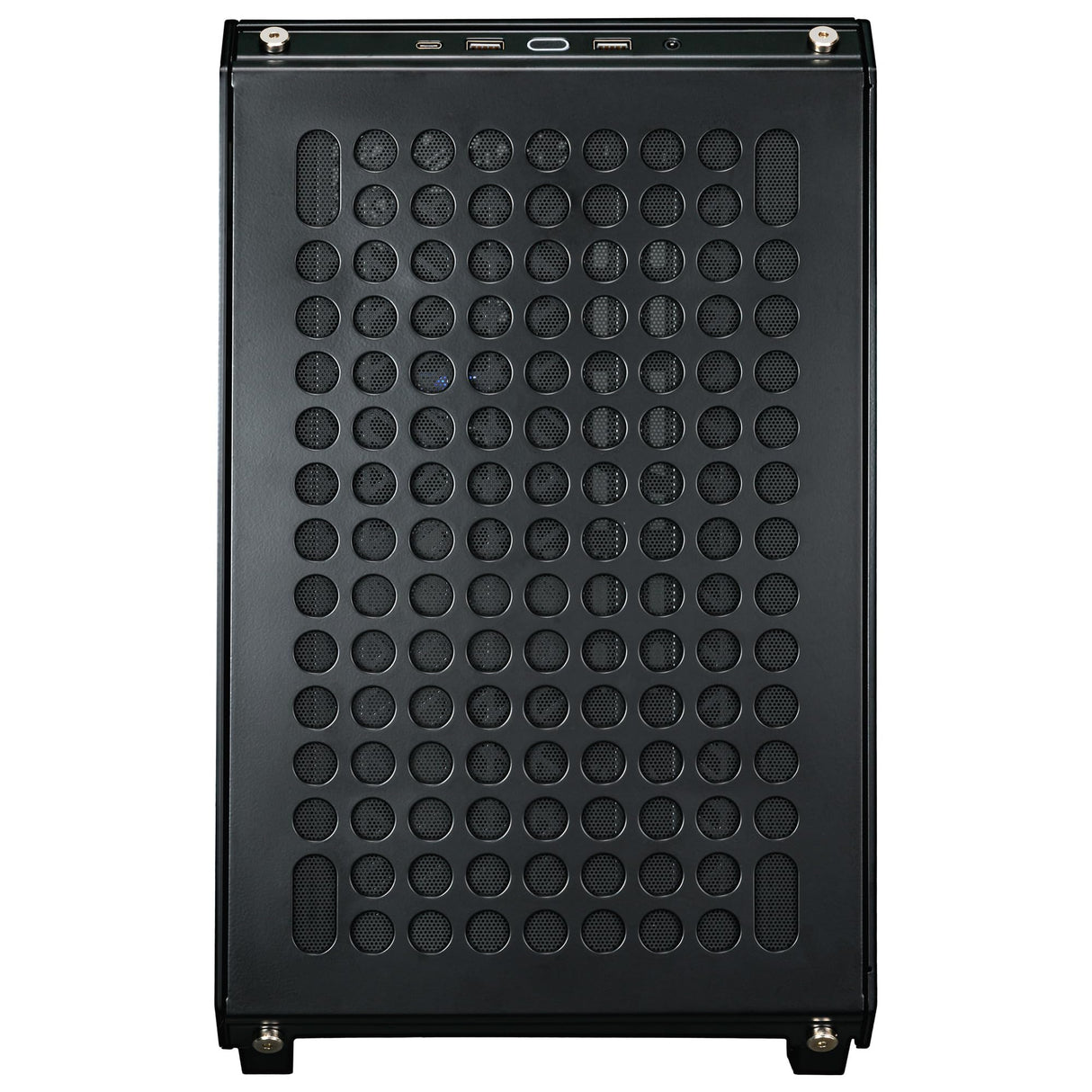 Cooler Master Qube 500 Flatpack – Caja PC ATX Media Torre, Totalmente Modular, 1 Ventilador SF 120mm Negro Preinstalado, Montaje GPU Vertical, Admite Placa Base EATX y Radiadores Duales 280mm, Negro