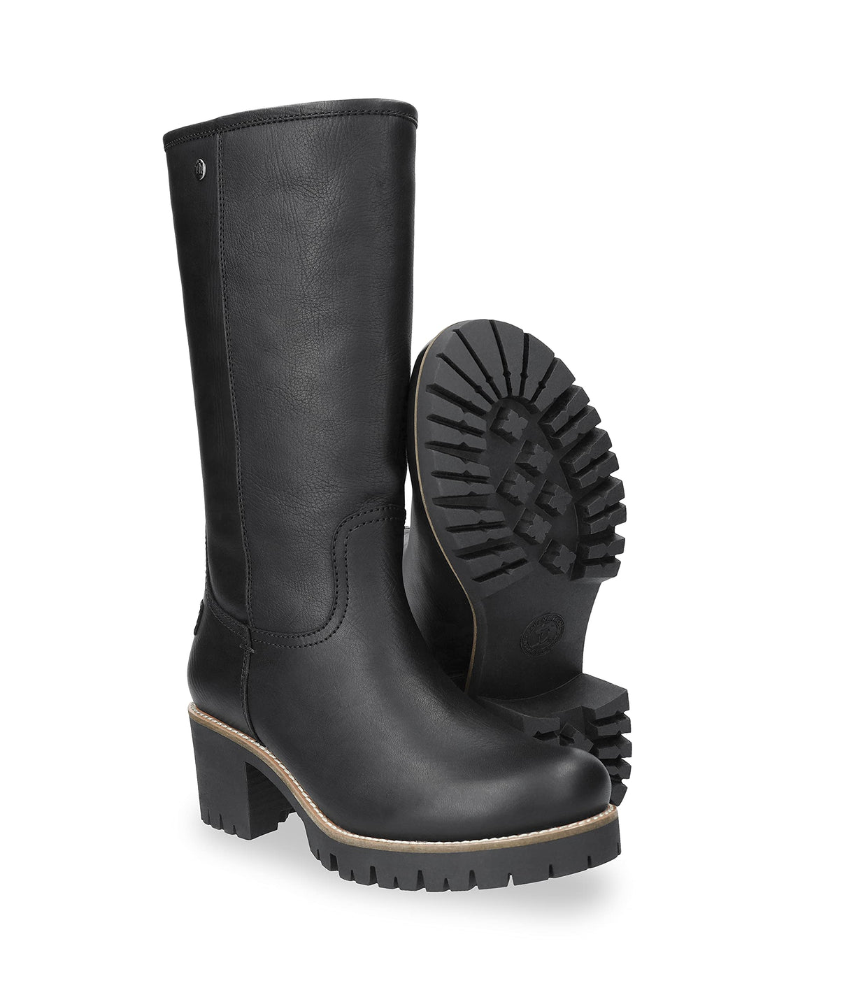 Panama Jack Patricia, Botas Altas hasta la Rodilla Mujer, Negro, 37 EU