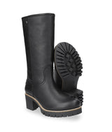Panama Jack Patricia, Botas Altas hasta la Rodilla Mujer, Negro, 37 EU