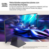 LG 39GS95QE-B - Monitor Gaming Ultragear Curvo, 39", OLED UW5K2K (5120 x 2160), Curvatura 800R, 21:9, 240 Hz, 0.03 ms, AMD FreeSync Premium Pro, Acabado Anti-Glare, Negro