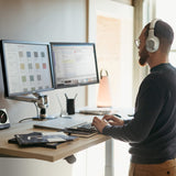 ERGOTRON Side-by-Side - Brazo para Monitor, Plateado