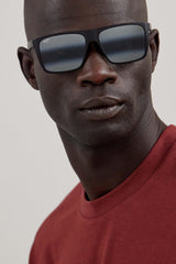 Maui Jim Honokalani Gafas, Matte Black, 57-16-145 Unisex Adulto