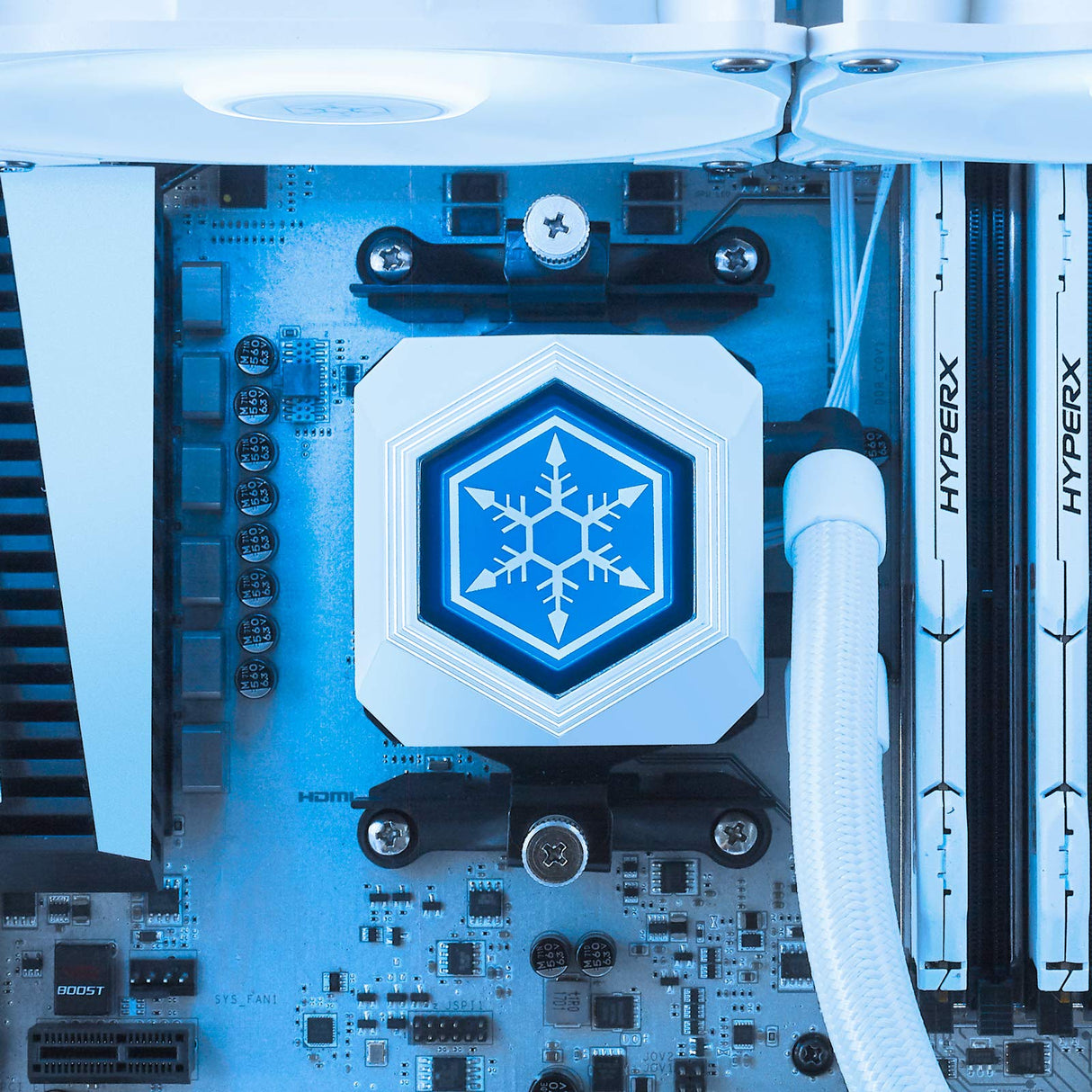 Silverstone SST-PF240W-ARGB-V2 système de refroidissement d’ordinateur Processeur Refroidisseur de liquide tout-en-un