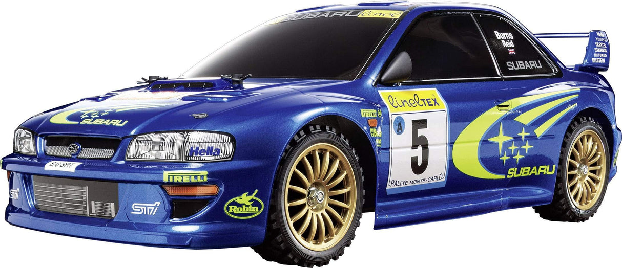Tamiya 58632 – 1: 10 RC Subaru Impreza MC 99 TT de 02, Vehículo. El Paquete de batería y el Control Remoto no están incluidos.