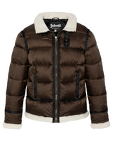 Schott NYC Idak Chaqueta, marrón, XL para Hombre