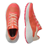 Salomon ALPHAGLIDE, Zapatos de senderismo para Mujer, Emberglow White Rouge Red, 40 EU