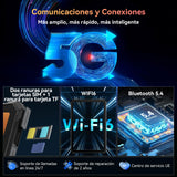 Blackview Active 10 Pro Tablet Resistente 11 Pulgadas FHD+ 5G LTE Rugged Tablet 30000mAh & 55W & 400Lumen 36GB RAM 512GB ROM/2TB TF Android 14 Rugerizada 108MP AI Cámara GPS/NFC/Face ID/OTG/PC Mode