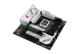 ASUS Placa base ROG STRIX B760-G GAMING WIFI D4 Intel® B760 LGA 1700 mATX, ranura segura PCIe 5.0 x16, 2 ranuras PCIe 4.0 M.2, WiFi 6E, Ethernet 2.5G, USB 3.2 Gen 2x2 Type-C®, Aura Sync RGB, blanca