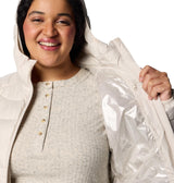 Columbia Powder Lite II Chaqueta de Largo Medio, Forro Reflectante, Tejido Resistente al Agua, Bolsillo Interior Seguro, Bolsillos de Mano con Cremallera, Cremallera Frontal Central de 2 Vías - Mujer
