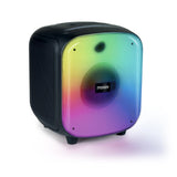 mooov 477370 - Altavoz Bluetooth Potente 200W Musicales, TWS, portátil, 6 Efectos LED, Tomas USB, microSD, Entrada para Micro