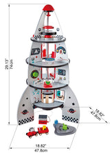 Hape - Cohete Espacial de Cuatro Pisos (Toynamics E3021)