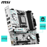 MSI Placa Base B840M Gaming Plus WIFI6E, mATX. Soporta procesadores AMD Ryzen 9000/8000/7000, AM5 - DDR5 Memory Boost 8000+ MT/s (OC), PCIe 4.0 x16, M.2 Gen4, Wi-Fi 6E, 2.5G LAN