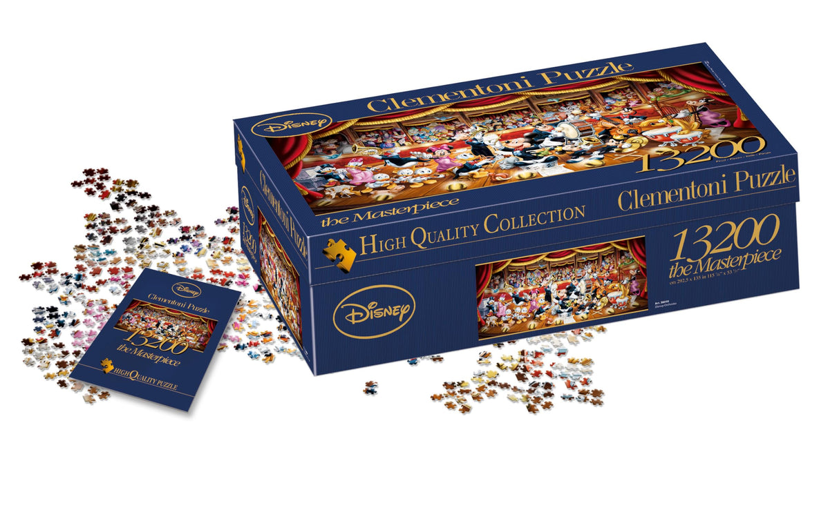 Clementoni - Puzzle 13200 piezas Orquesta Disney, Puzzle adulto, Color Surtido (38010)