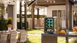 Tristar Vinoteca Termoeléctrica Grande Saignée, Para hasta 12 botellas, Silenciosa y estable, Puerta de vidrio, 4 niveles, Pantalla táctil LED, Iluminación interior, WR-7511
