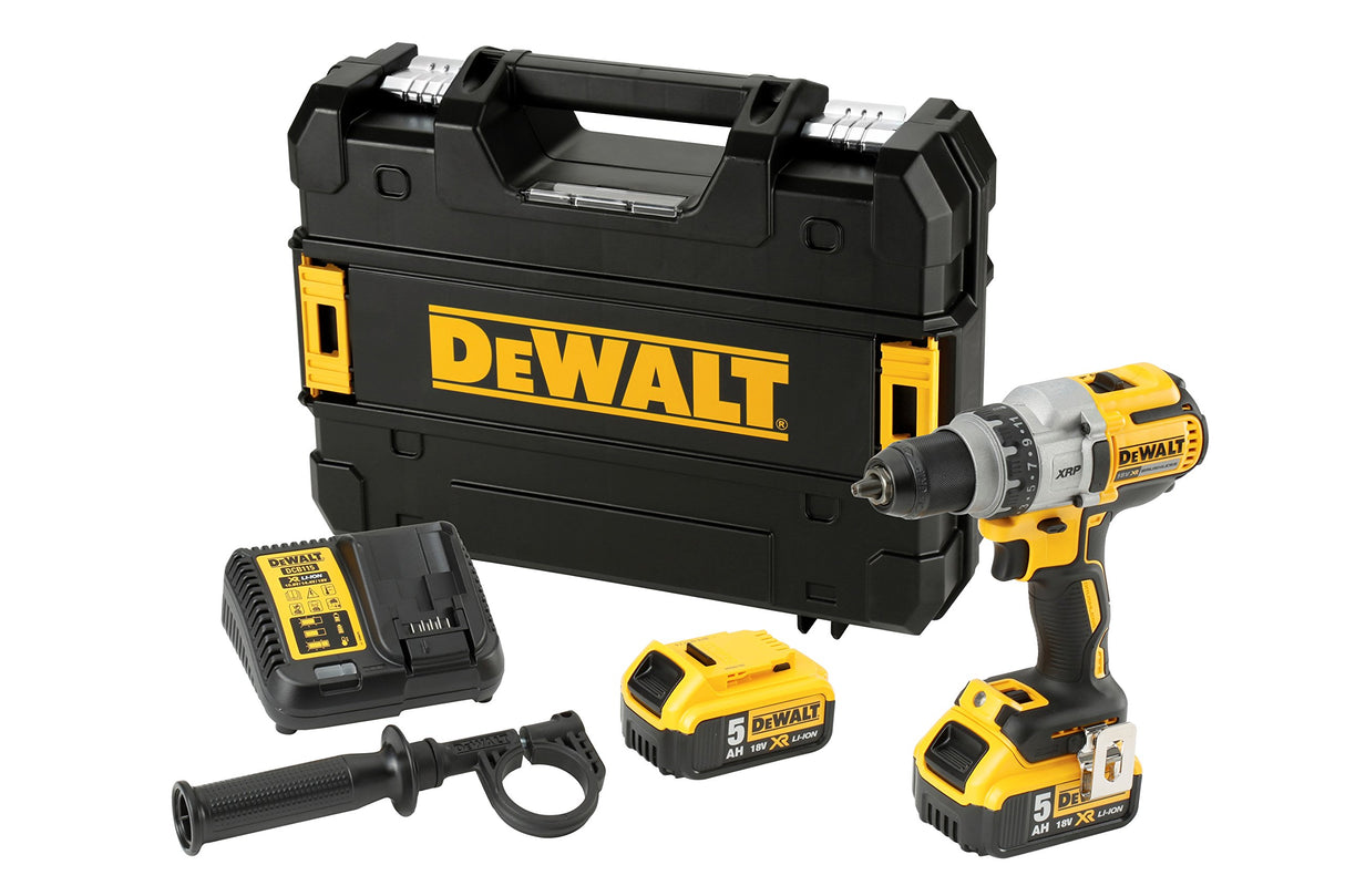 Dewalt Taladradora (Bl) 18 V/5 Ah, 1 Pieza, Amarillo/Negro/Plata, DCD991P2-QW