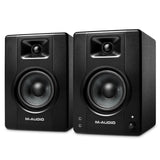 M-AUDIO BX4 Par 4.5" 120W Monitores de Estudio, Altavoces Autoamplificados para PC para videojuegos, producción musical, transmisiones en directo, podcast