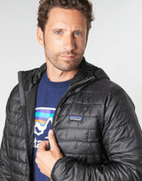 PATAGONIA M's Nano Puff Hoody Chaqueta, Hombre, Negro, s