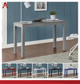 Ameriwood Home Gran Escritorio Parsons con 2 cajones, Blanco