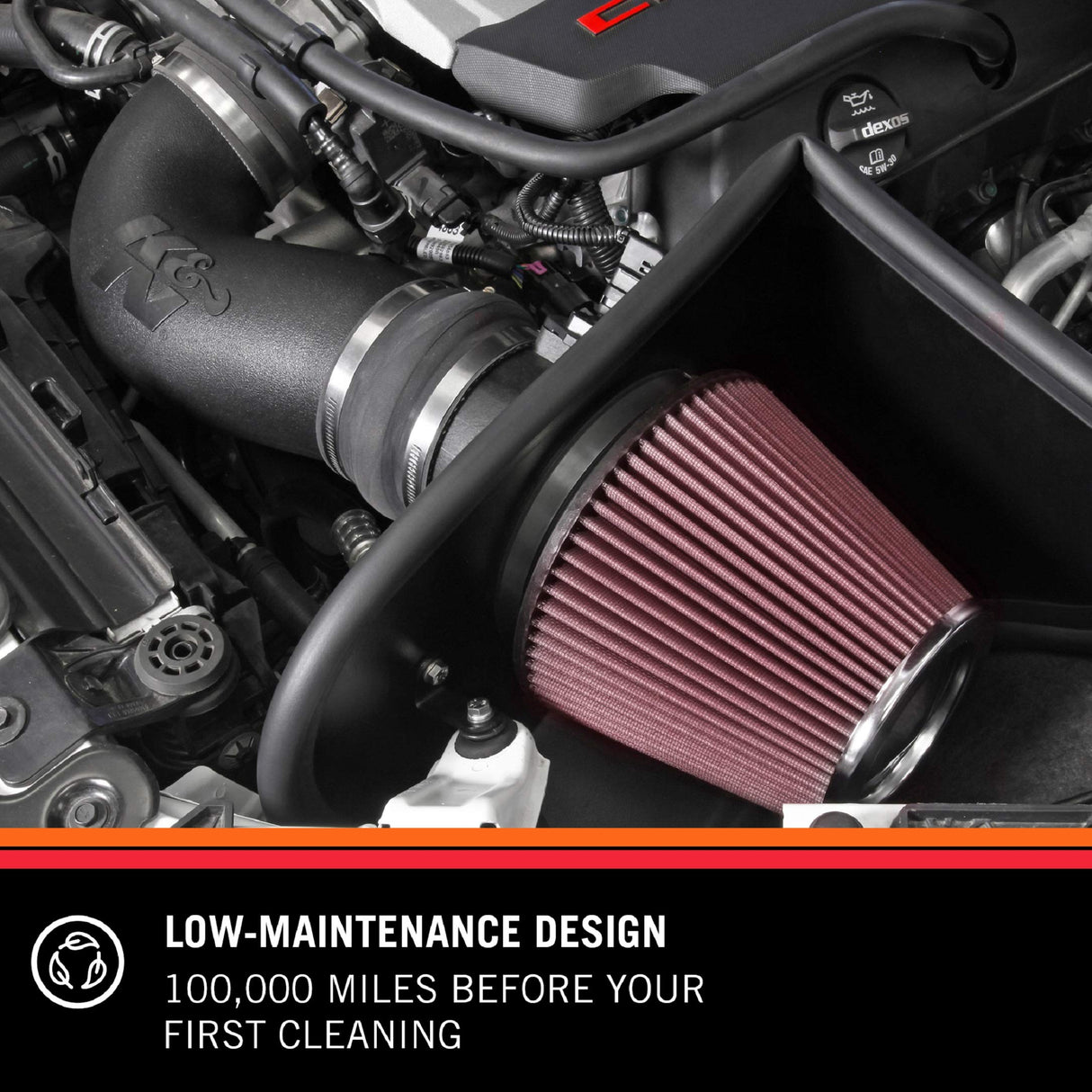 K&N 57-1138C Performance - Sistema de admisión de aire