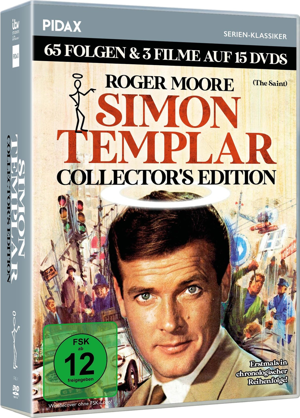 Simon Templar (The Saint) - Collector's Edition / 65 Folgen + 3 Filme der Kultserie mit Roger Moore erstmals in einer Box (Pidax Serien-Klassiker) [DVD]