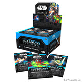 Fantasy Flight Games Asmodee FFG Star Wars Unlimited Juego Coleccionables Leyendas de la Fuerza, 24 Sobres de 16 Cartas, TCG a Partir de 12 Años, para 2 Jugadores, Español, Multicolor SWH0502ES
