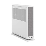 Fractal Design Ridge White - PCIe 4.0 Riser Card Included - 2X 140mm PWM Aspect Fans Included - Type C USB - m-ITX PC Gaming Case