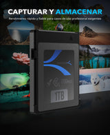 SABRENT Rocket CFX 1TB CFexpress Tipo B Tarjeta de Memoria R1700MB/s W1500MB/s [CF-XTBT-1TB]