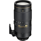 Nikon AF-S NIKKOR 80-400mm f/4.5-5.6G ED VR - Objetivo para nikon (Distancia Focal 80-400mm, Apertura f/4,5-5,6, Zoom óptico 5X, estabilizador de Imagen) Color Negro