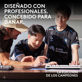 Logitech G PRO X SUPERLIGHT 2, Ratón inalámbrico para gamingratón Pro-Grade de 60 g con 5 botones programables, sensor de 44 000 DPI, velocidad de respuesta de 8 kHz, carga USB-C para PC/Mac - Negro