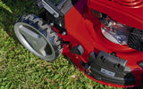 Einhell Cortacésped de gasolina GC-PM 51/3 S HW (2,7 kW, accionamiento de rueda trasera desconectable, regulación de altura de corte central de 6 niveles, bolsa colectora de hierba de 70 L)