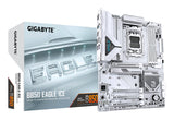 GIGABYTE B850 Eagle Ice Placa Base – Procesadores AMD Ryzen Serie 9000, VRM Digital de 8+2+2 Fases, hasta 8200 MHz DDR5 (O.C), 1 x M.2 PCIe 5.0 + 2 x M.2 PCIe 4.0, LAN 2.5 GbE, USB 3.2 Gen 2