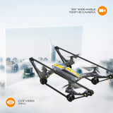 Xerall X-TANKCOPTER Cuadricóptero - Tanque Drone, CÁMARA HD