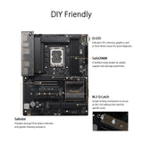 ASUS ProArt B760-Creator Placa Base Intel B760 (LGA 1700 ATX, 12+1 DrMOS, PCIe 5.0, Tres Ranuras M.2, Ethernet de 2,5 GB y 1 GB, l USB 3.2 Gen 2x2 Type-C con 60 W de Carga óptima 4+), Negro