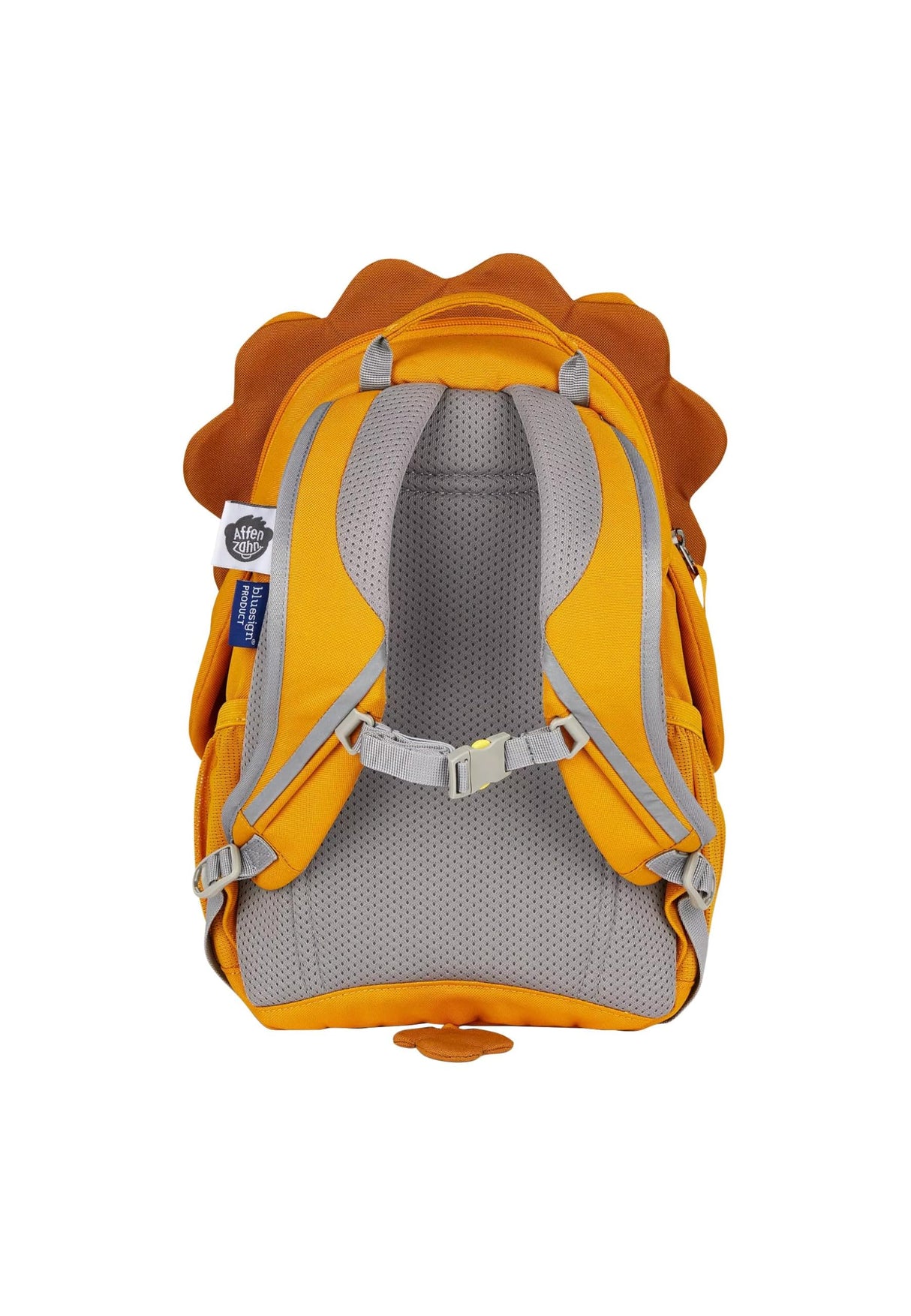 Affenzahn Gran Amigo Mochila, León-Amarillo, Talla única Unisex niños