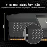 CORSAIR Vengeance DDR5 RAM 64GB (2x32GB) 6000MHz CL30-36-36-76 1.40V AMD Expo Intel XMP 3.0 Memoria de Ordenador de Sobremesa – Gris (CMK64GX5M2Z6000Z30)