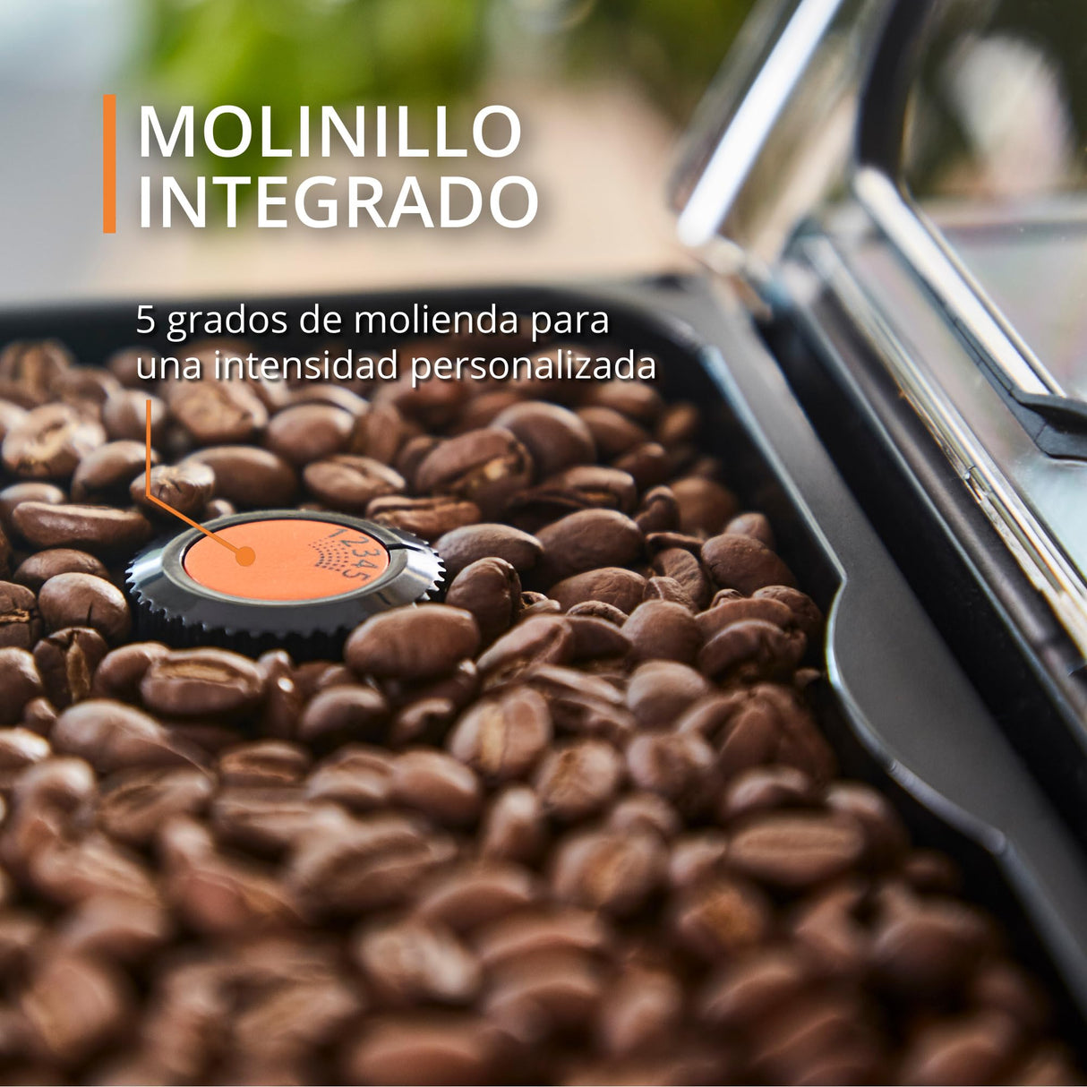 Krups Cafetera totalmente automática Evidence Evidence | Pantalla OLED con tecnología Barista Quattro Force | 12 cafés | 3 variaciones de té | capuchino con un toque | función para 2 tazas | negra