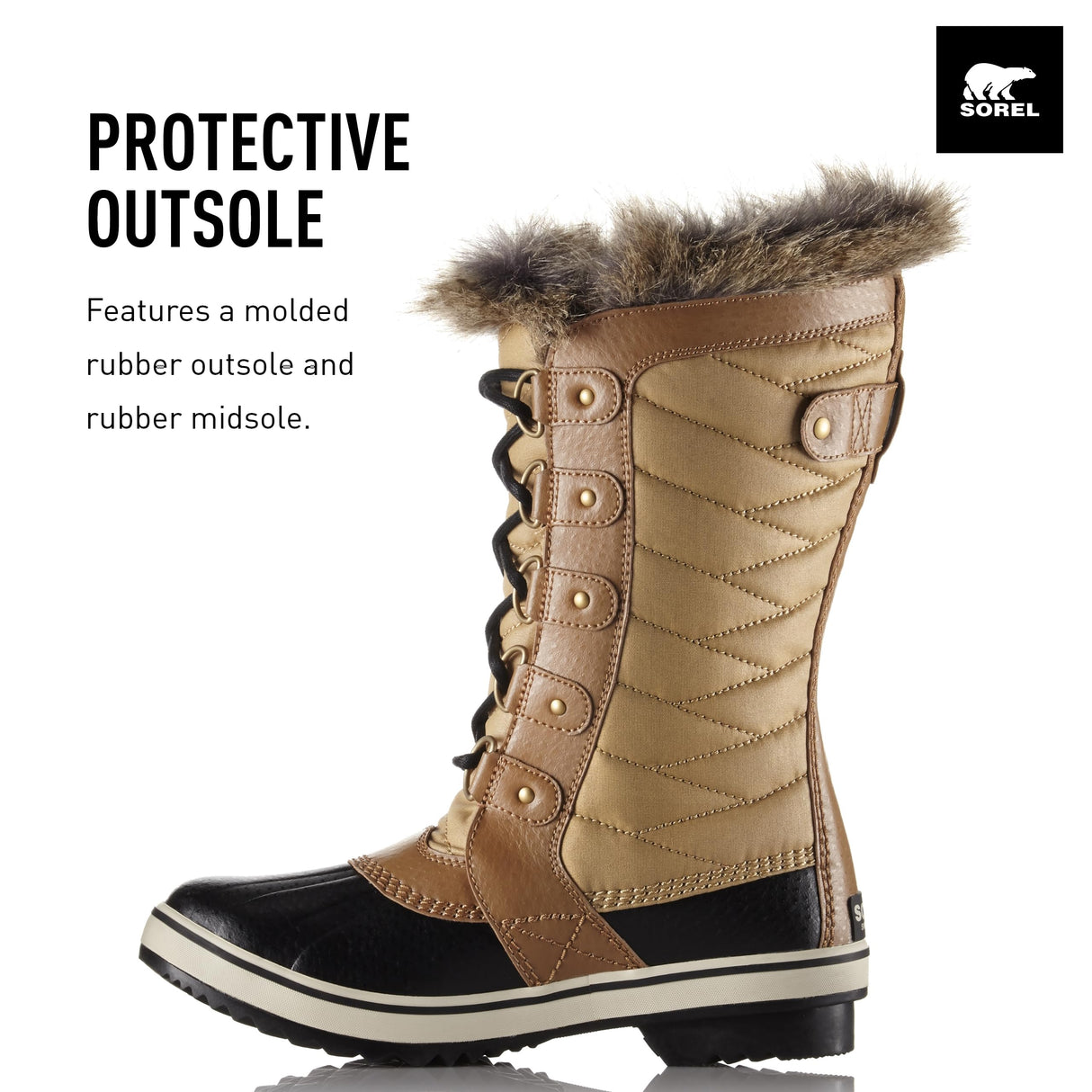 Sorel Tofino 2 WP, Botas de invierno, Mujer, Curry Fawn, 39 EU