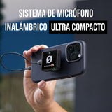 RØDE Wireless ME Dual Set Sistema Compacto de micrófono inalámbrico con tecnología GainAssist, micrófonos incorporados y Alcance de 100 m para Cine, entrevistas y creación de Contenido (Negro)