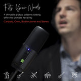 THRONMAX MDrill One (M2G) USB Condenser Computer Microphone (黑色)