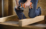 AEG - Taladro Percutor Compacto PRO18V Brushless - Modos Atornillado y Perforación, y 2 Velocidades - Se Entrega con 2 Baterías 2,0Ah Li-ion, 1 Cargador y 1 Maletín - BSB18C2BL-202C